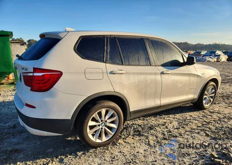 2014 BMW X3 xDrive28I z USA, uszkodzony, nr VIN 5UXWX9C53E0D37188